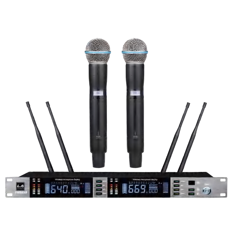 Wireless handheld microphone